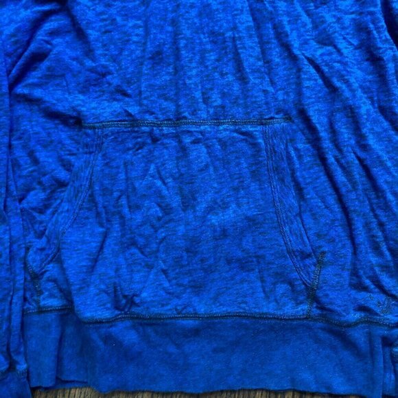 American Eagle black and blue hoodie LARGE classic fit - Picture 3 of 5